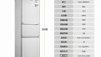 冰箱尺寸单门_冰箱尺寸单门尺寸多少